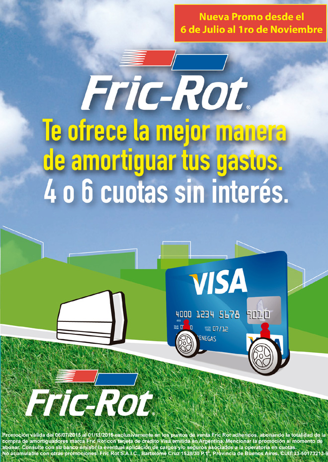Fric-Rot extiende la promocion con Visa hasta Noviembre