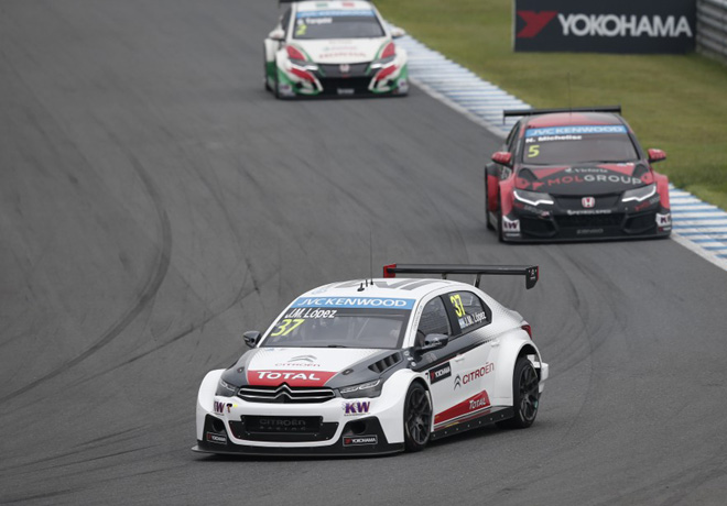 WTCC - Motegi - Japon 2015 - Carrera 1 - Jose Maria Lopez - Citroen C-Elysee