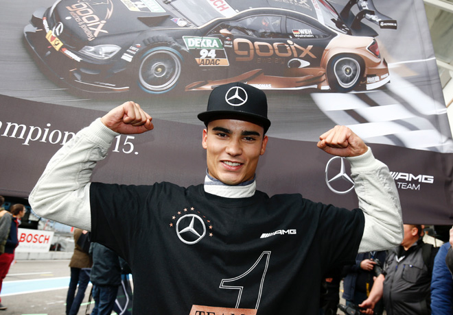 DTM - Hockenheim 2015 - Carrera 1 - Pascal Wehrlein Campeon