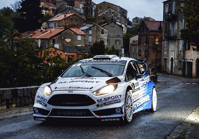 WRC - Corcega 2015 - Dia 1 - Elfyn Evans - Ford Fiesta RS