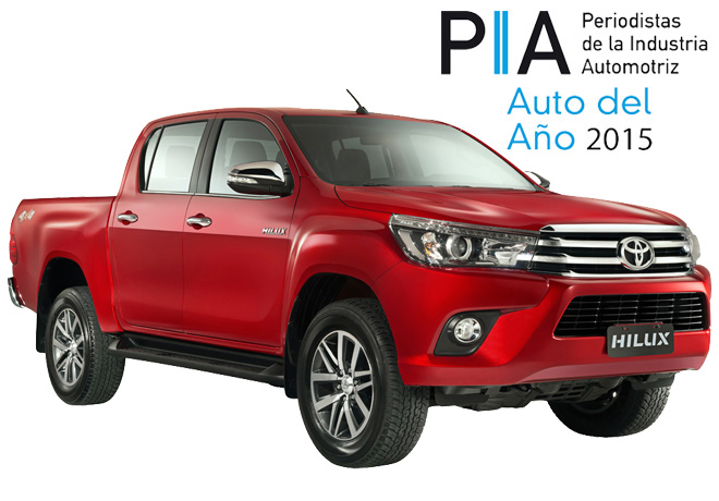 PIA - Auto del Año 2015 - Toyota Hilux