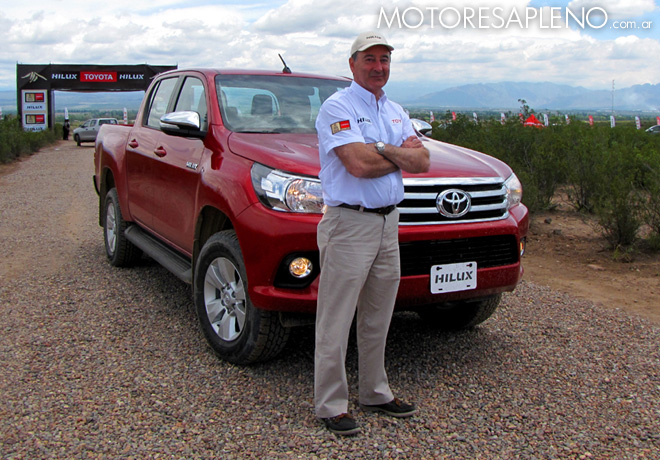 Toyota - Daniel Herrero en la presentacion de la Nueva Hilux en Mendoza