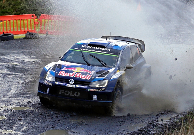WRC - Gales 2015 - Dia 1 - Sebastien Ogier - VW Polo R