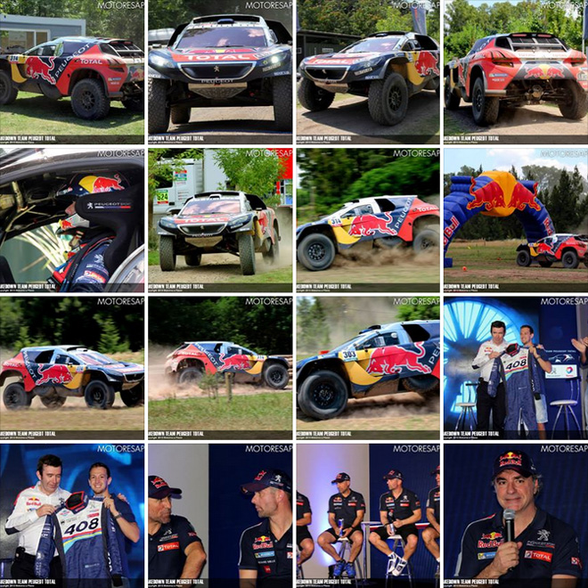 Dakar 2016 - Shakedown Team Peugeot Total - Galeria Facebook