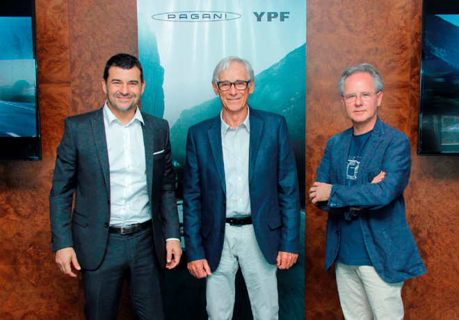 YPF y Pagani Automobili firmaron un acuerdo para la recomendacion de Infinia y Elaion