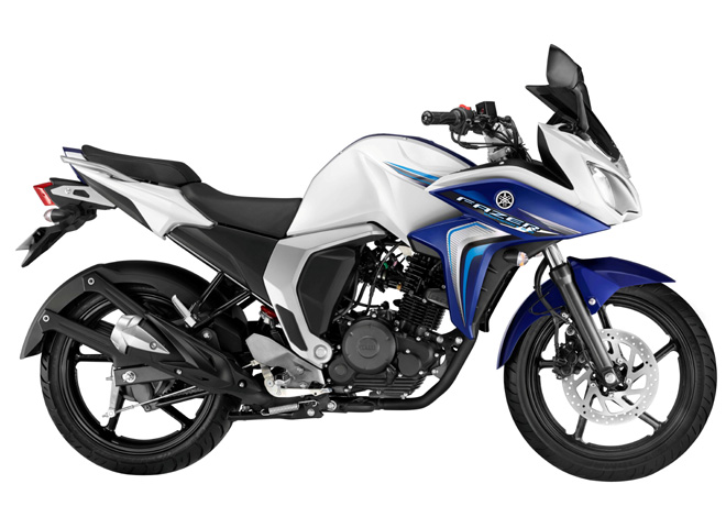 Yamaha Fazer White Cloud