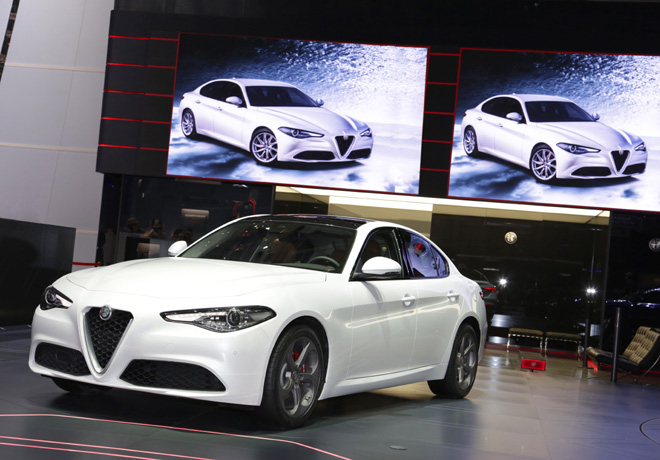 Alfa Romeo Giulia en el Salon de Ginebra 2016 2
