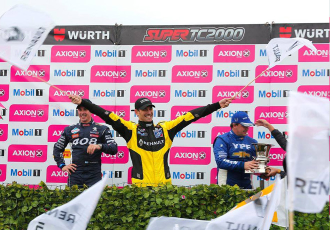 STC2000 - San Martin - Mendoza 2016 - Final - Fabian Yannantuoni - Facundo Ardusso - Norberto Fontana en el Podio