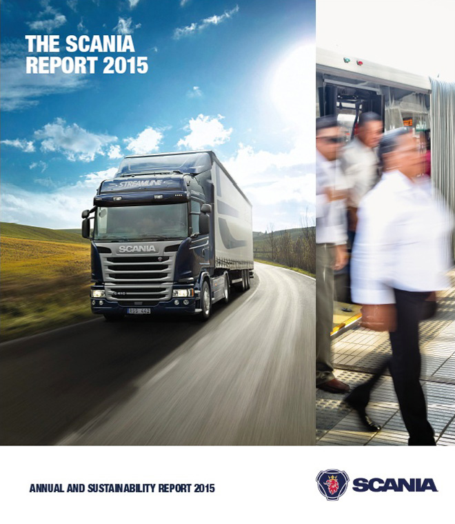 Scania - Reporte de Sustentabilidad 2015