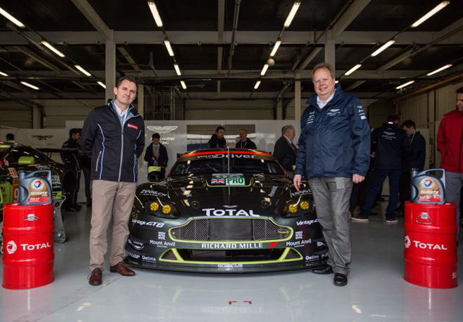 Total y Aston Martin firman una alianza global