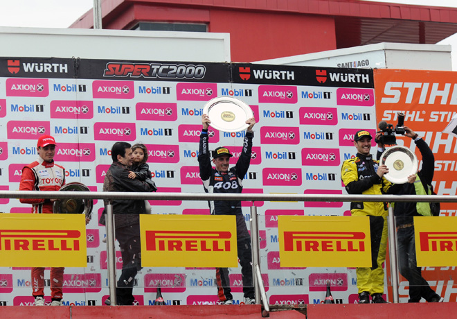 STC2000 - Termas de Rio Hondo 2016 - Final - Matias Milla - Fabian Yannantuoni - Facundo Ardusso en el Podio