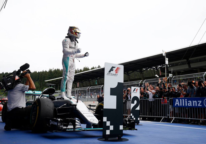 F1 - Austria 2016 - Carrera - Lewis Hamilton - Mercedes GP