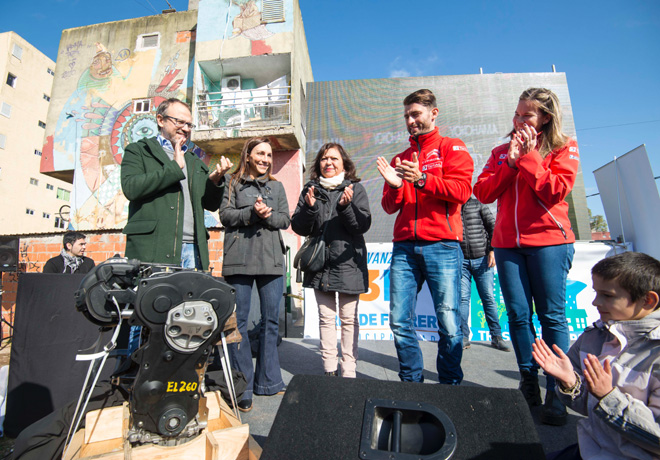 PSA - Donacion de motor - Fuerte Apache