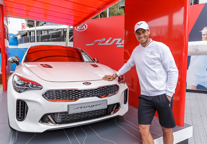 Kia Motors y Rafael Nadal juntos en el Australian Open 2017 2