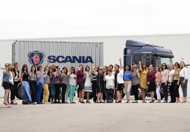 Scania reunio a mujeres empresarias del transporte en Latinoamerica