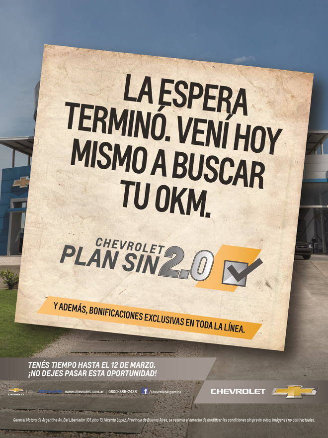 Chevrolet - La espera termino