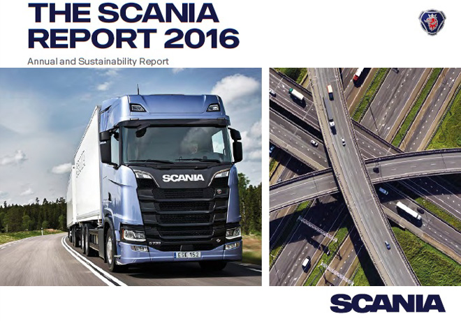 Scania - Reporte de Sustentabilidad 2016