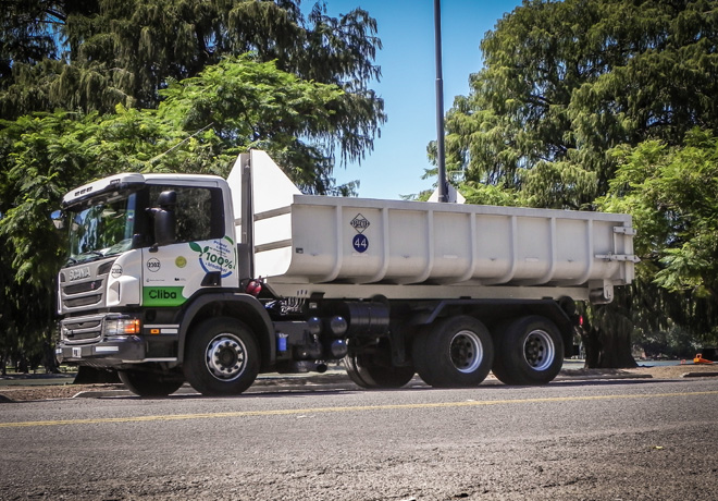 Scania realizo pruebas con un camion propulsado totalmente con biodiesel