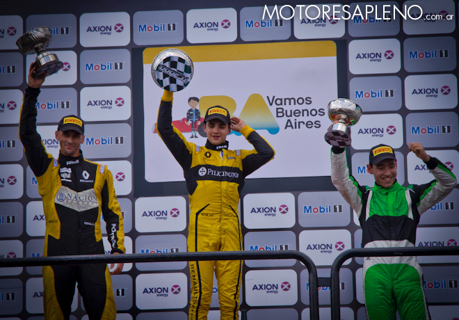 TC2000 - Buenos Aires 2017 - Carrera Final - Mariano Pernia - Manuel Luque - Diego Ciantini en el Podio