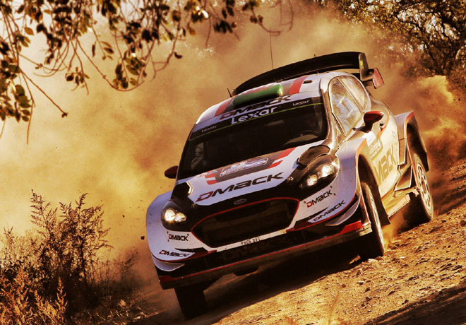 WRC - Argentina 2017 - Dia 2 - Elfyn Evans - Ford Fiesta WRC