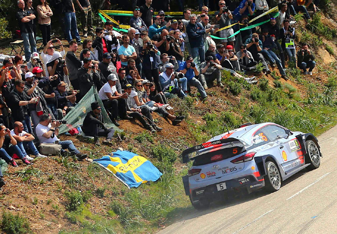 WRC - Corcega 2017 - Dia 2 - Thierry Neuville - Hyundai i20 WRC