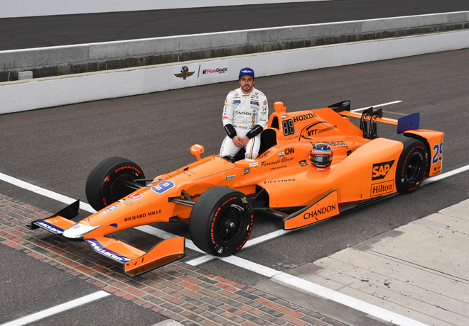 IndyCar - Indianapolis 500 2017 - Clasificacion - Fernando Alonso