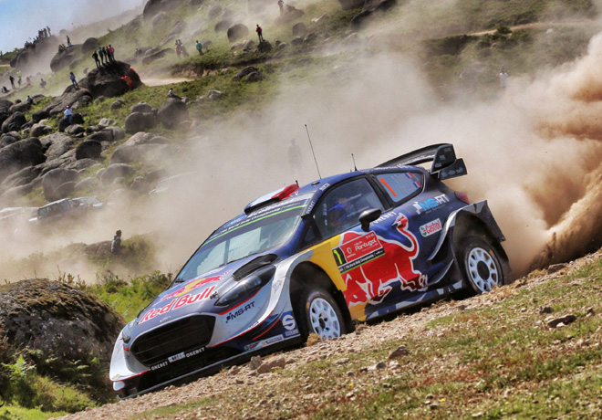 WRC - Portugal 2017 - Dia 2 - Sebastien Ogier - Ford Fiesta WRC