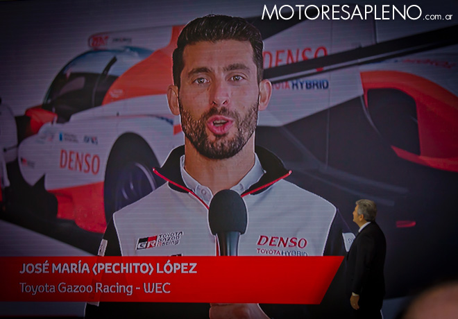 Anuncio de la invitacion a Pechito Lopez con Toyota Gazoo Racing Argentina para los 200km de Buenos Aires del STC2000