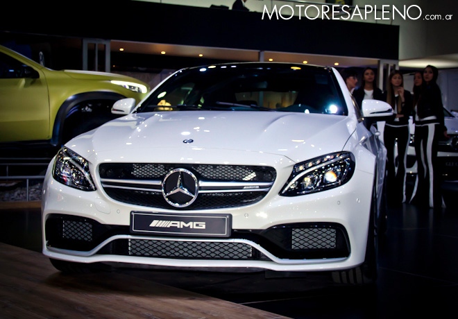 Mercedes-Benz C63s Coupe AMG en el Salon del Automovil de Buenos Aires 2017