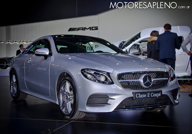 Mercedes-Benz Clase E Coupe en el Salon del Automovil de Buenos Aires 2017