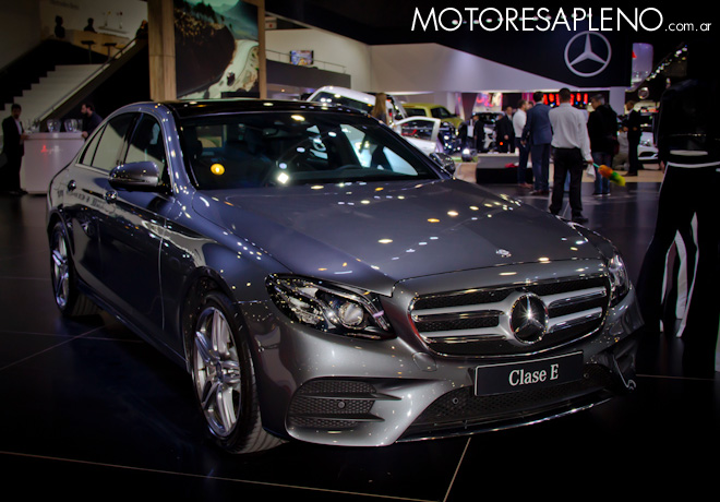 Mercedes-Benz Clase E en el Salon del Automovil de Buenos Aires 2017