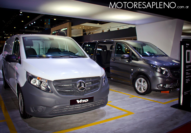 Mercedes-Benz Vito en el Salon del Automovil de Buenos Aires 2017