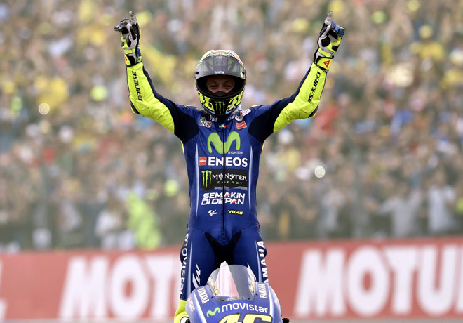 MotoGP - Valentino Rossi logro una brillante victoria en Assen con Yamaha