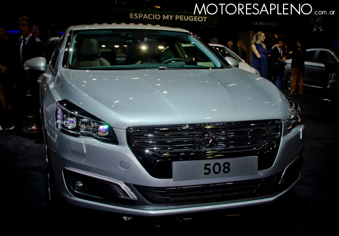 Peugeot 508 en el Salon del Automovil de Buenos Aires 2017
