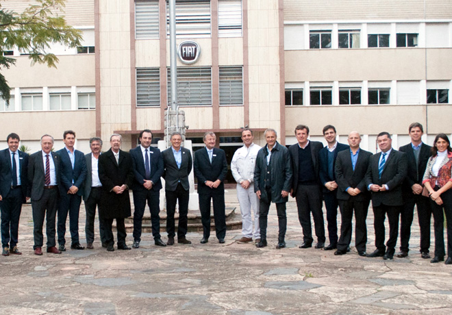 FCA recibio al Ministro de la Produccion