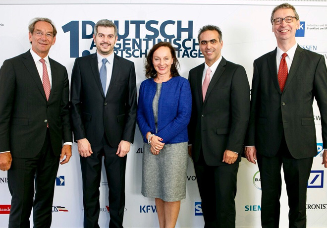 Primer Foro Economico Argentino-Aleman en Frankfurt