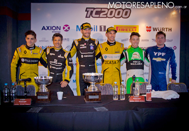 TC2000 - Buenos Aires II 2017 - Carrera - Luque-Spataro - Pernia-Ardusso - Ciantini-Llaver en la conferencia de prensa