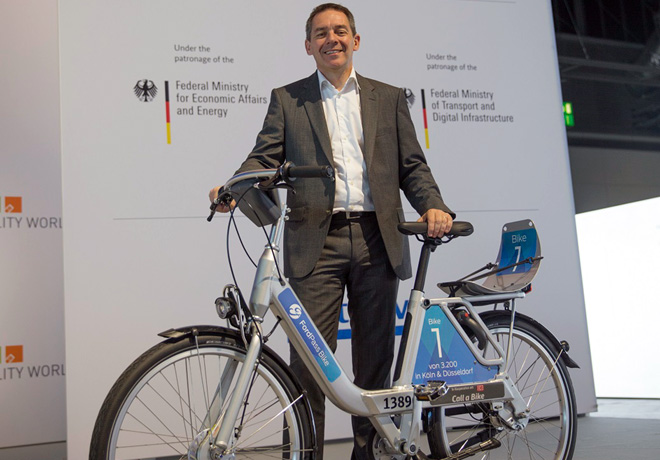 Ford anuncia el lanzamiento del servicio compartido de bicicletas en Alemania