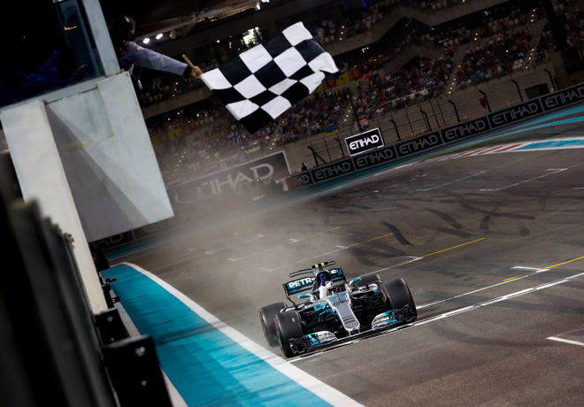F1 - Abu Dhabi 2017 - Carrera - Valtteri Bottas - Mercedes GP