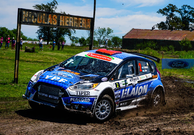 Rally Argentino - Concepcion del Uruguay - Entre Rios 2017 - Etapa 1 - Federico Villagra - Ford Fiesta MR