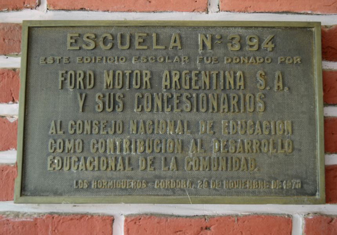 Ford - Educacion para un nuevo manana - Escuela Eduardo Sívori 2