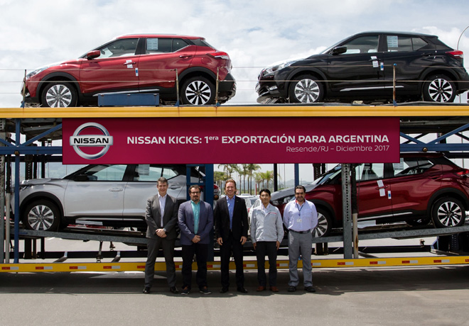 Nissan Kicks fabricado en Brasil comienza exportaciones a Argentina 1