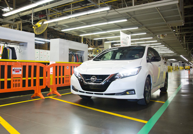 Nissan anuncia el inicio de produccion del nuevo LEAF en Estados Unidos