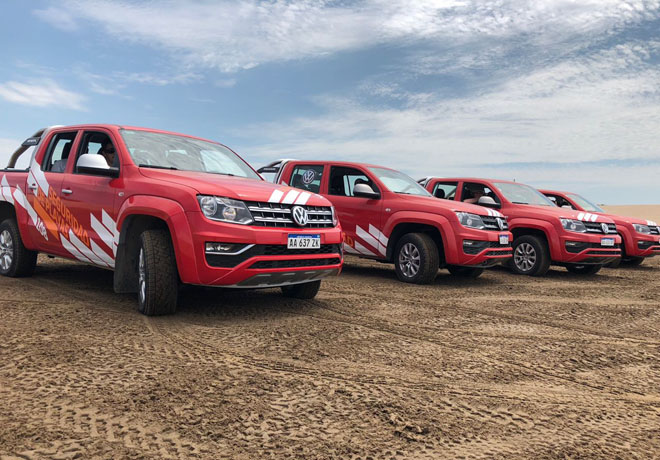VW Amarok - la pick up de Seguridad de Playa