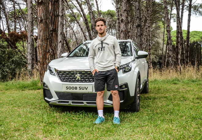 Peugeot - Sponsor oficial del Argentina Open - Diego Schwartzman