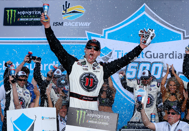 NASCAR - Phoenix 2018 - Kevin Harvick en el Victory Lane