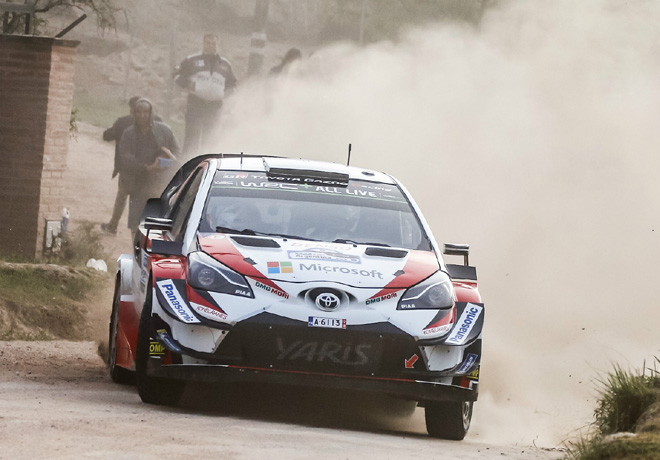 WRC - Argentina 2018 - Dia 2 - Ott Tanak - Toyota Yaris WRC