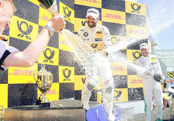 DTM - Hockenheim 2018 - Carrera 2 - Timo Glock - Gary Paffett en el Podio