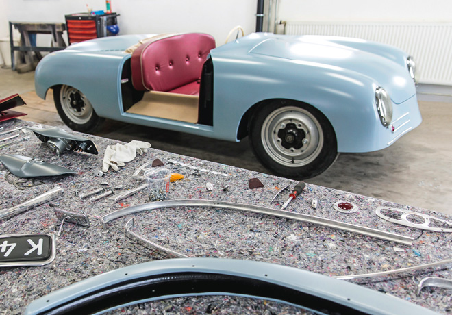Porsche - fabricacion del 356 No1 Show Car