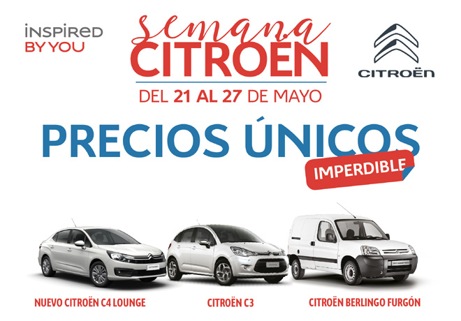 Semana Citroen - Precios Unicos - 21-27 de mayo